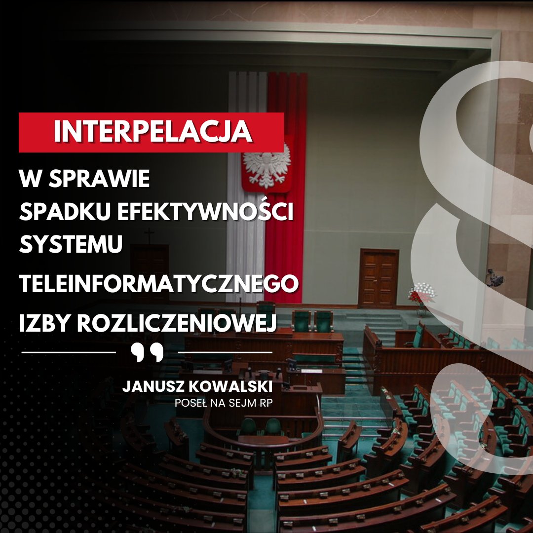 JKowalski_posel's tweet image. ✅Interpelacja w sprawie spadku efektywności Systemu Teleinformatycznego Izby Rozliczeniowej.
STIR (System Teleinformatyczny Izby Rozliczeniowej) jest wynikiem współpracy pomiędzy Krajową Administracją Skarbową a sektorem bankowym. W jego ramach instytucje finansowe badają…