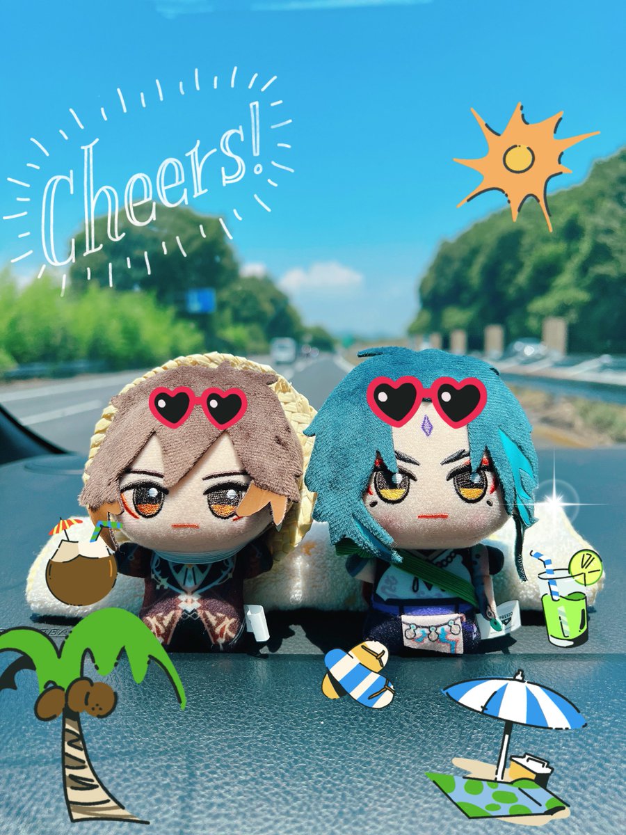 ritsucoon's tweet image. 麦わらてーくんとおNEW🍉バッグｼｮ✨️🔶👹