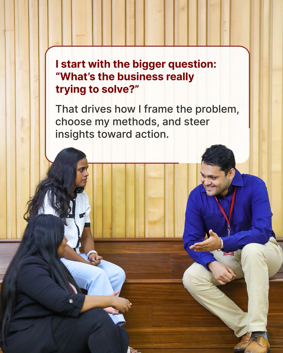 MuSigmaInc's tweet image. Think data science is the destination? Here’s why decision scientists think bigger.

#LifeAtMuSigma #DecisionScience