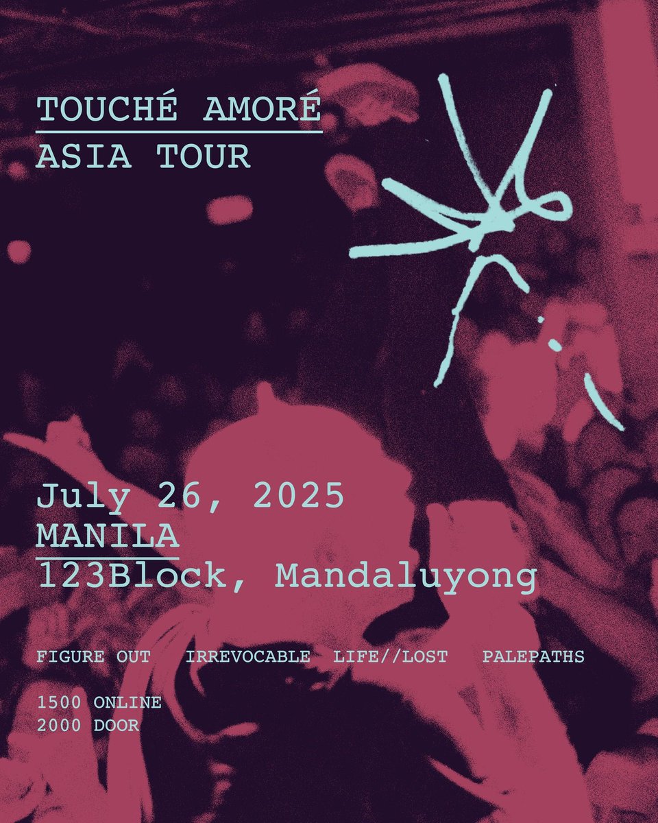 mtgh's tweet image. TODAY:
SINGAPORE
* @Northlane by @UNCOUTHsg
hitpay.shop/uncouth/tickets
PHILIPPINES
* @ToucheAmore by @SBC_Manila