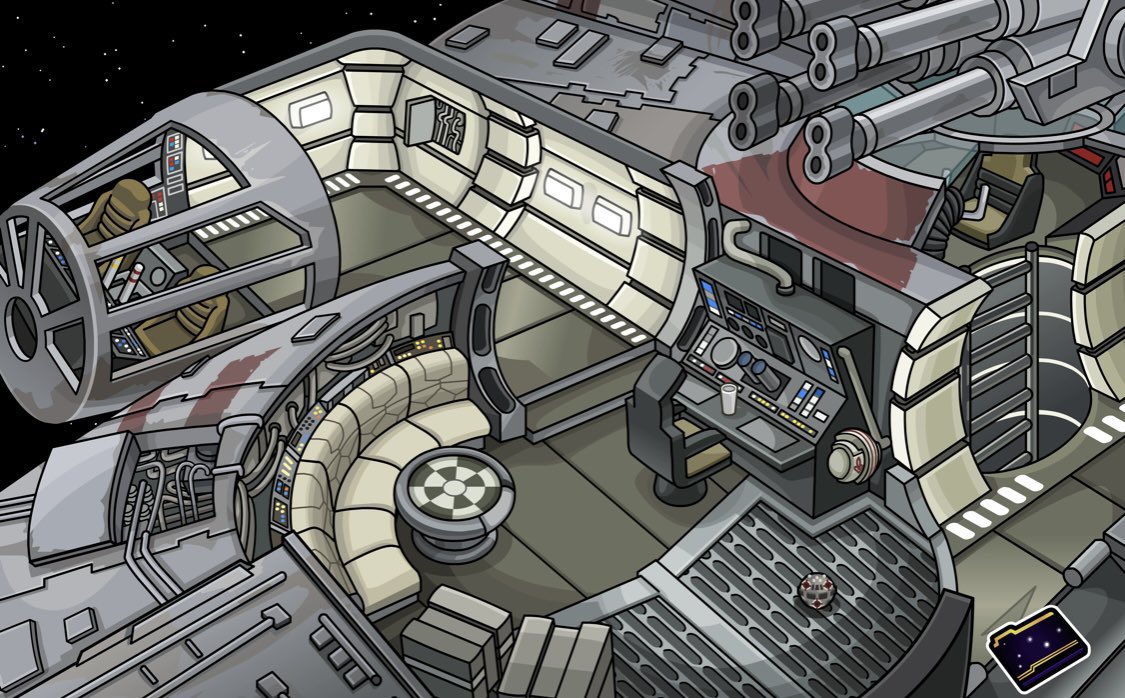 ThatPenguinGame's tweet image. 12 years ago today, the Star Wars Takeover Party started. This was the first Star Wars themed Party on Club Penguin, and the party's storyline was based on the Original Trilogy, mainly "A New Hope".