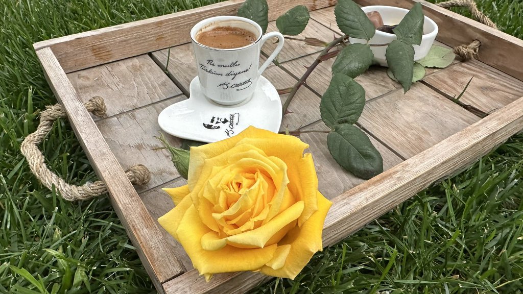UlviTakn's tweet image. Günaydın,
Sessiz bir uyanış ve dağınık bir sabah..Bir fincan kahve ve yavaş bir melodi. Ve Cumartesi...