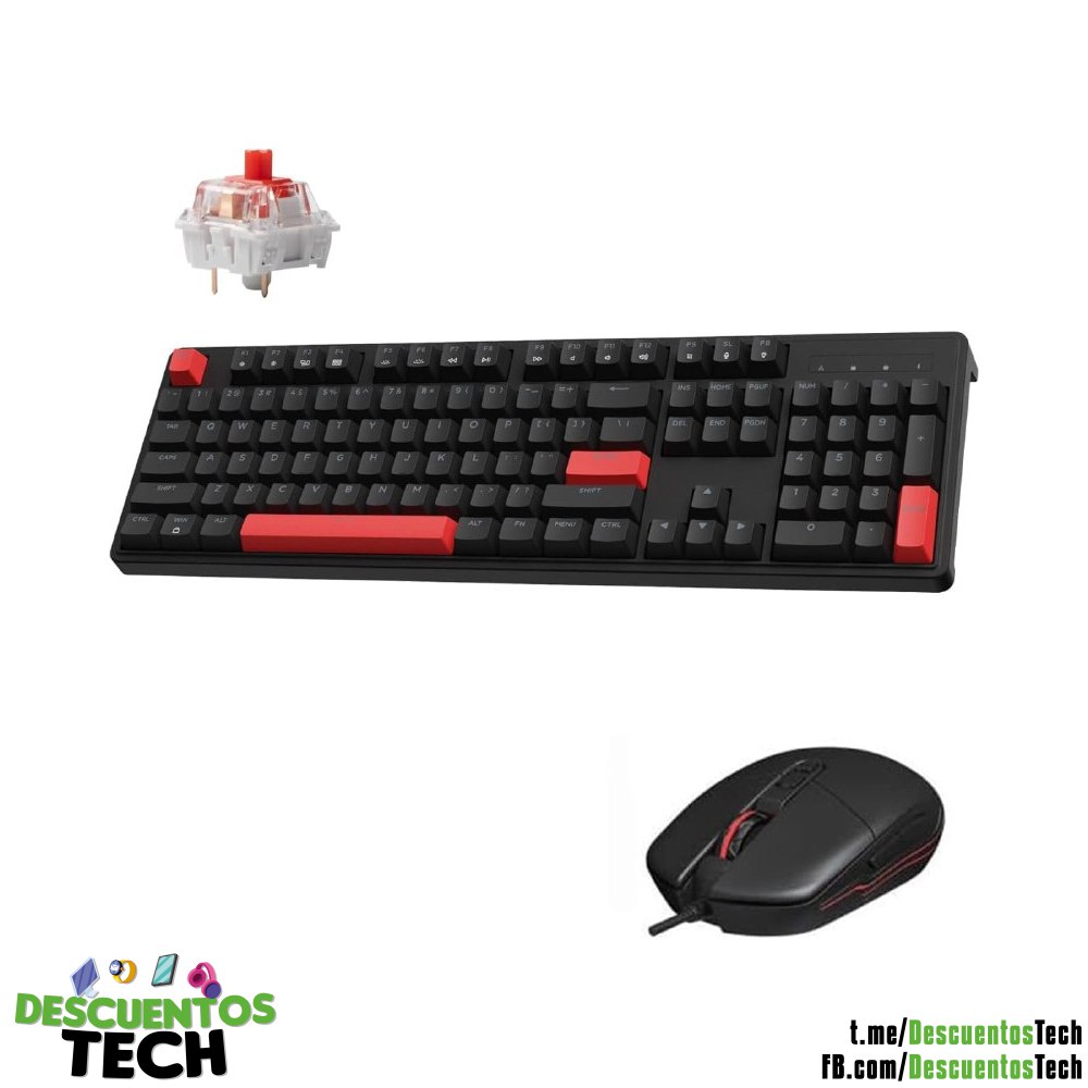DescuentosTech_'s tweet image. #Teclado #Mouse ✨Por solo✨ $20✅

Combo Teclado y Mouse Gamer LEMOKEY X2 QMK/VIA (Mecánico, Programable, RGB)

Aprovecha esta oferta increíble y mejora tu experiencia de juego. ¡No te lo pierdas! 

🛒 Ver oferta: facebook.com/11158706850072… #Gamer #Promoción