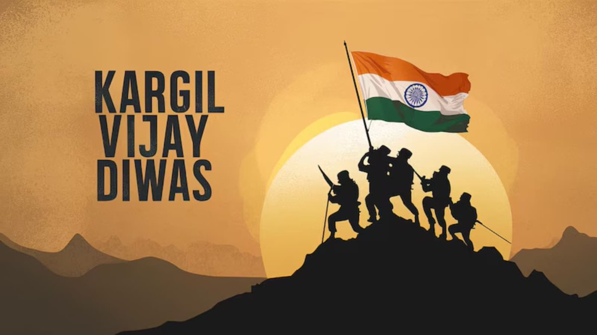 CodenameBazinga's tweet image. They fought on icy peaks, bled for every inch, and didn’t back down.
Today we remember their courage, their sacrifice, and their victory.
Kargil wasn’t just a war. It was a message.
Jai Hind. 🇮🇳
#KargilVijayDiwas #IndianArmy
