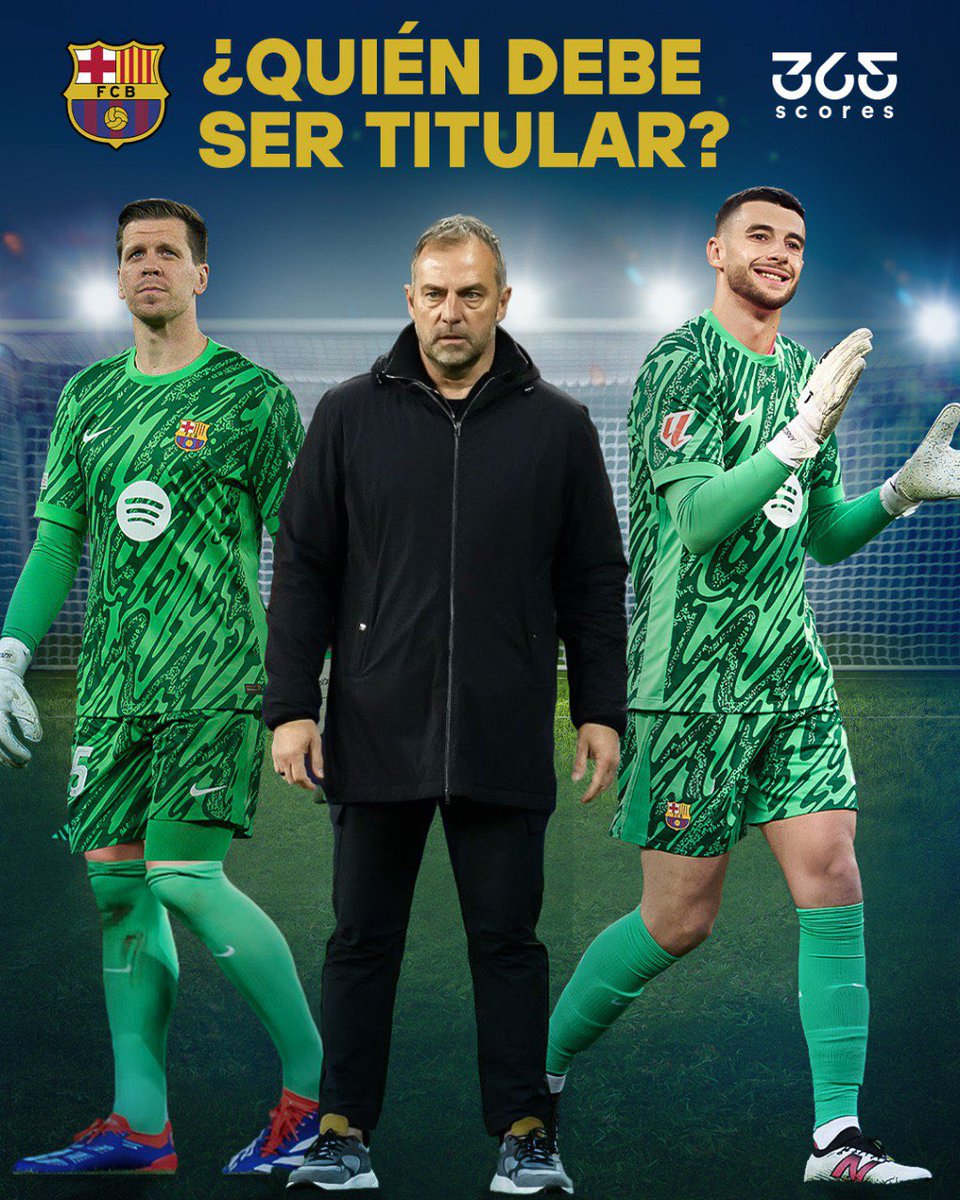 EL PRIMER DILEMA DE FLICK 🤯🔵🔴 | A pocas horas del primer amistoso del Barcelona 2025/26, se instala el primer gran dilema para este Barcelona: ¿Quién debe ser el arquero titular? ¿Wojciech Szcezsny o Joan García? 👀