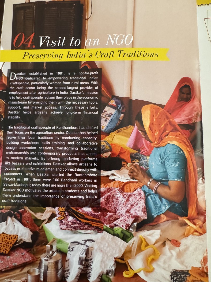 drpragya_shukla's tweet image. You know your son is carrying your genes when he writes about an NGO for the school travel magazine.
#dustakar