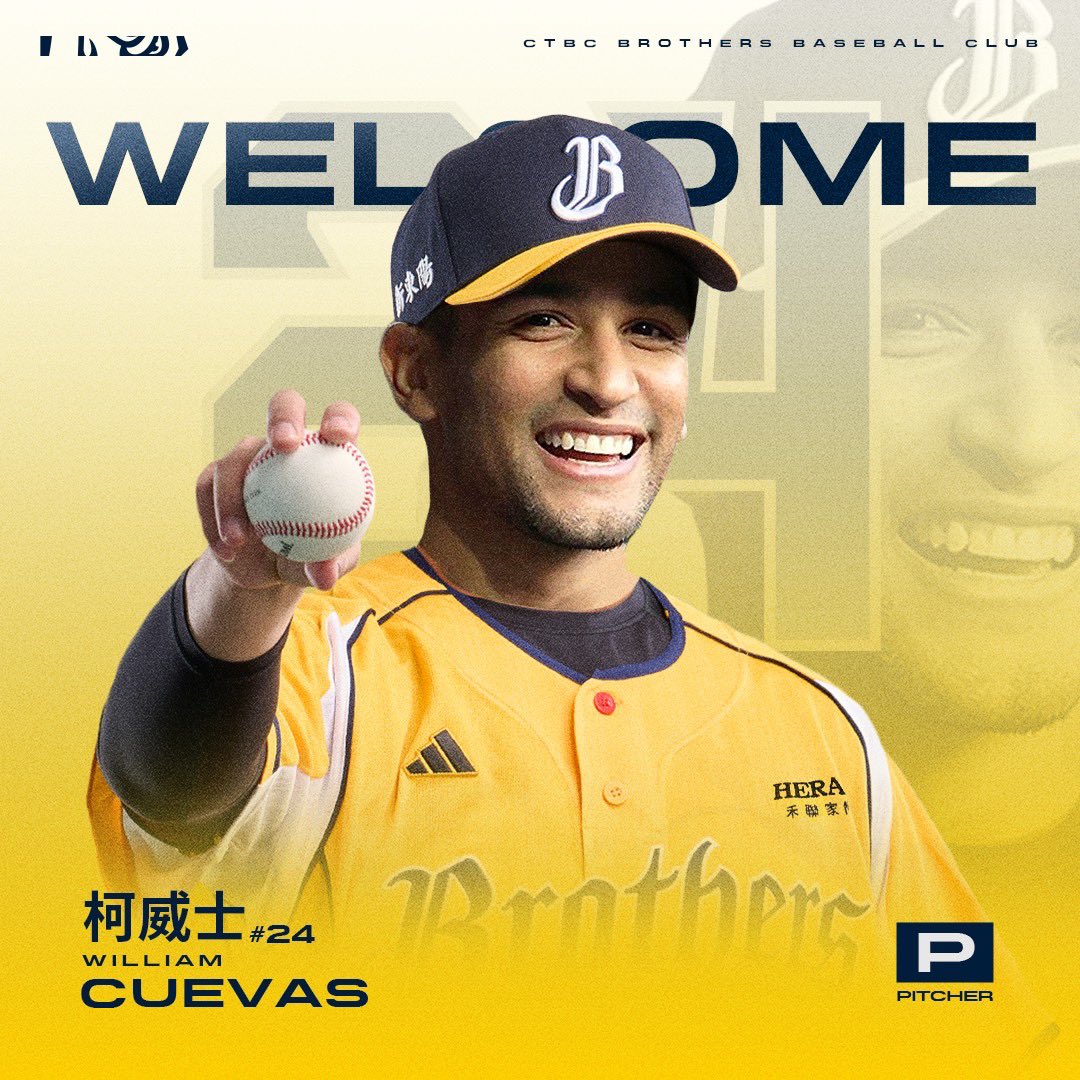 YihsuanWang_'s tweet image. 中信兄弟 @CTBC_Brothers 宣佈簽下兩名洋投,分別是前韓職KT巫師投手柯威士 #WilliamCuevas ,以及去年世界12強賽委內瑞拉國手韋禮加 #JesusVargas 。
兩名投手皆在比賽狀態內,柯威士剛離開韓國職棒,韋禮加本季則是在委內瑞拉夏季棒球聯盟出賽,期待加入球隊後能快速出賽。