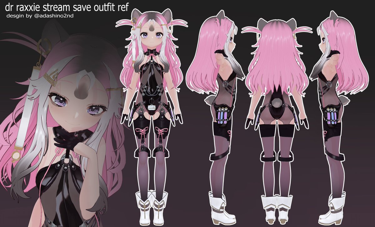 DrRaxxie's tweet image. raxxie 3d ref!