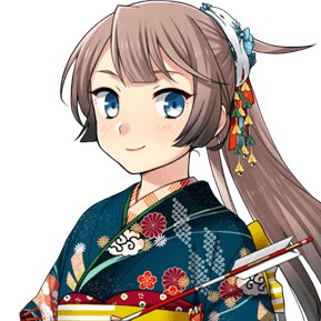 suikun98's tweet image. 割と知られてないかもしれない情報
風雲の髪留めには狐さんが描かれている

※狐はおそらく史実ネタ(キスカ島撤退作戦の際に風雲に乗った兵が狐を連れて帰っていた