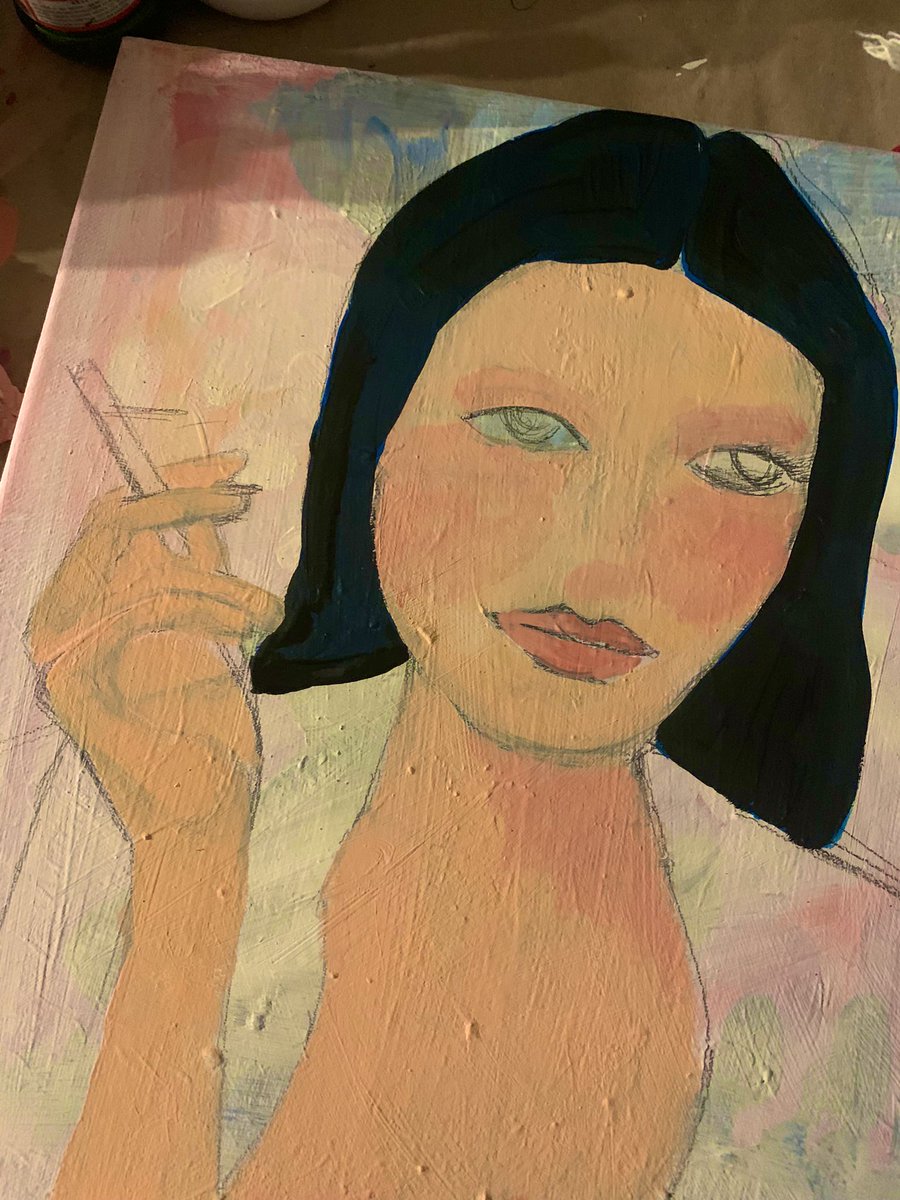 willowcatstudio's tweet image. How it’s going I think I lost some of the charm adding the color in. It was so lovely and I lost something in the process. Time will tell on how I turn it around