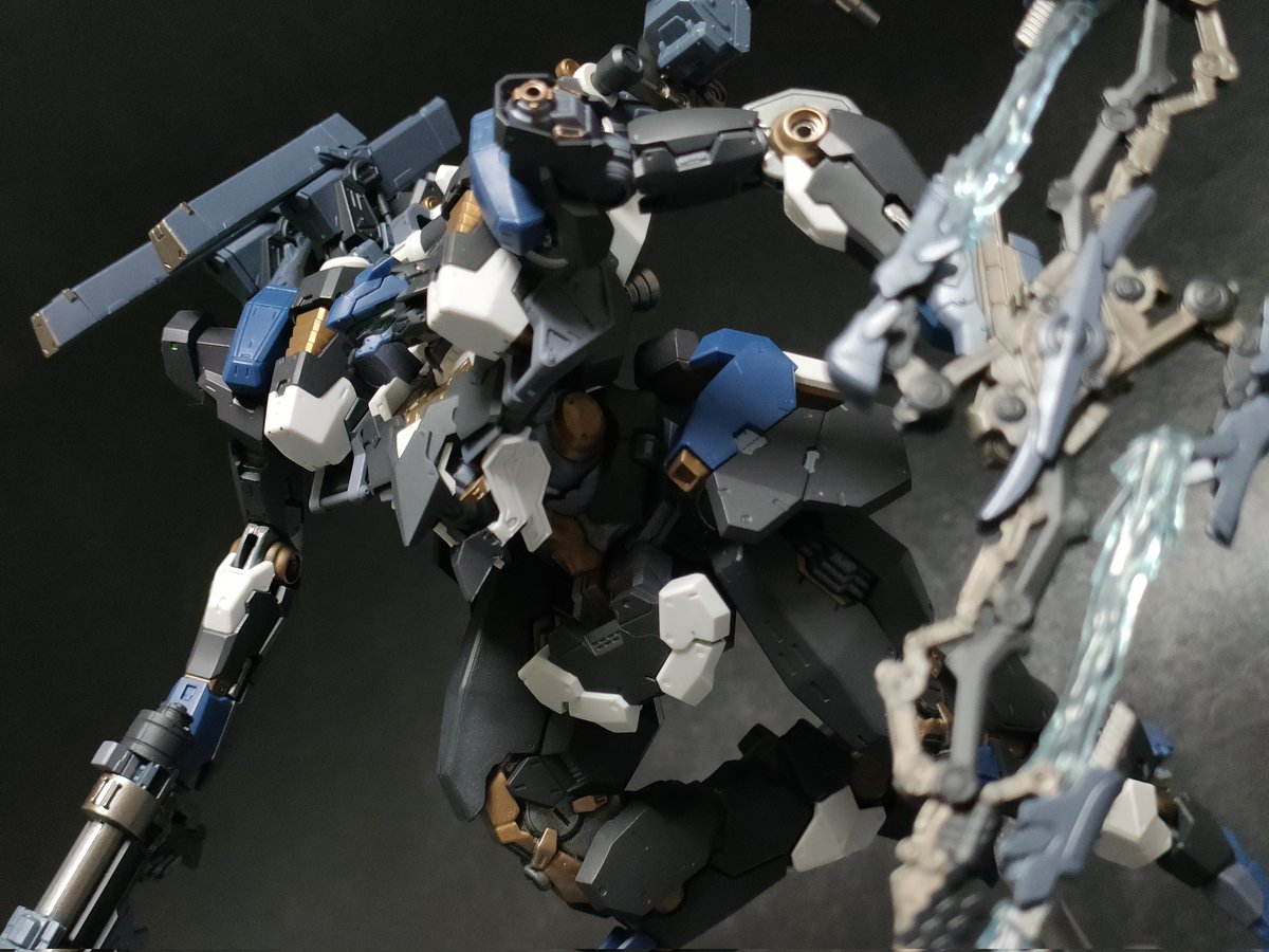 ROBOT魂 アーマード・コアVI ALBA STEEL HAZE ORTUS 届きました ロボ弾
