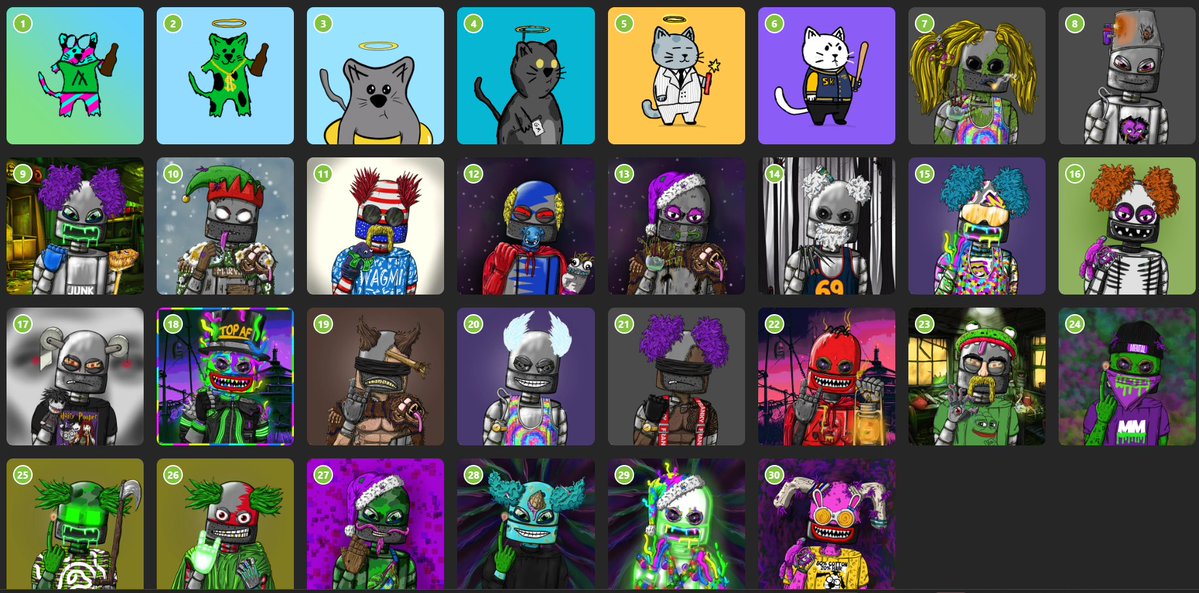 StMichael94240's tweet image. Upgraded "Angelville" to get a few more of my new Mental Marvin's into this city (plus 4). 🥳😻
@ShittyKitties_
@MaarsComics
#shittyhype
#algorandnfts