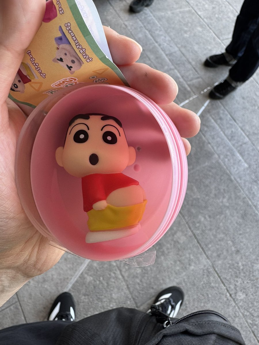 k4sen's tweet image. 짱구는못말려の뿌잉뿌잉 친구들引いたら짱구(엉덩이)でた〜！