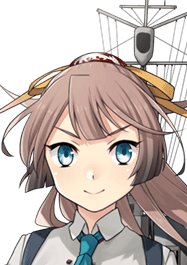 suikun98's tweet image. 割と知られてないかもしれない情報
風雲の髪留めには狐さんが描かれている

※狐はおそらく史実ネタ(キスカ島撤退作戦の際に風雲に乗った兵が狐を連れて帰っていた