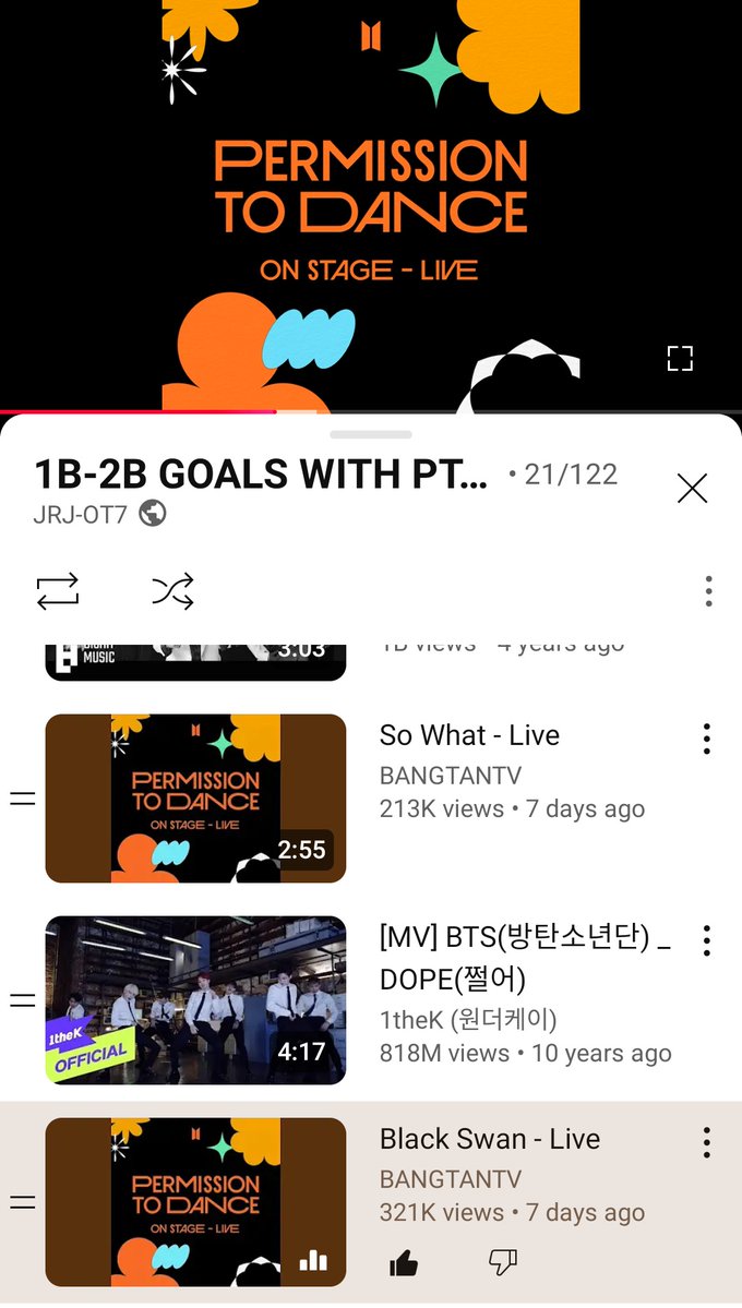 Bangtan7_Stream's tweet image. 📢 Are you streaming to break record for Longest charting live song?? drop your streaming shots.
🎯 200 SCREENSHOTS