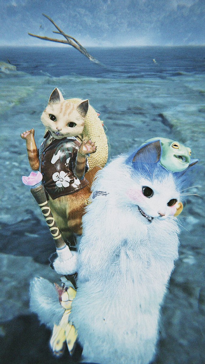 wrbeee_'s tweet image. 昨日はペア狩り👭
夏満喫して楽しかった〜‼︎ 歴戦レイアはイヤすぎた笑
また遊ぼうね🥹