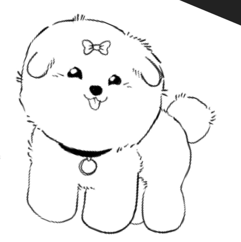 D00DLEN00DLES's tweet image. lowkey tears in my eyes bc I love when dogs are shaped like this