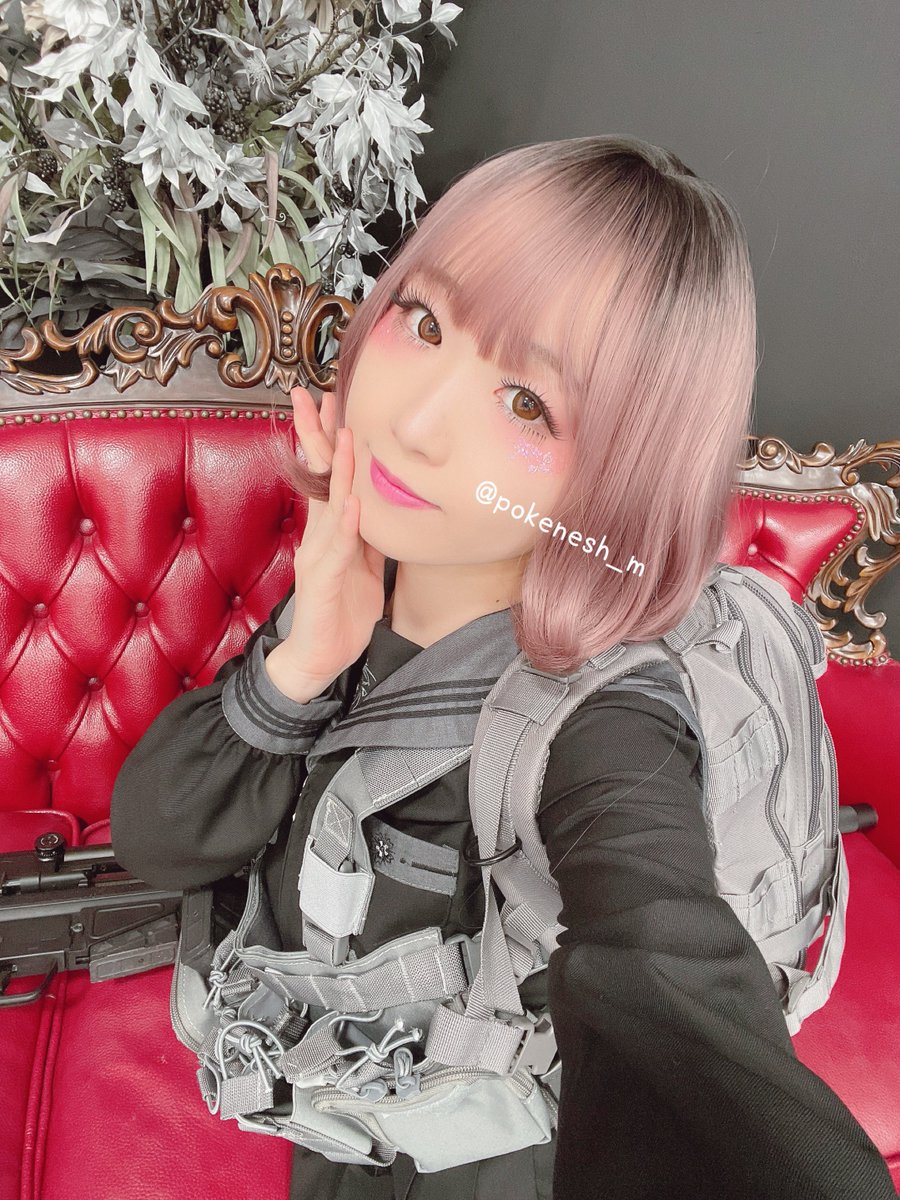 2着目は黒制服です🙌
 #20250726銃器撮影交流会