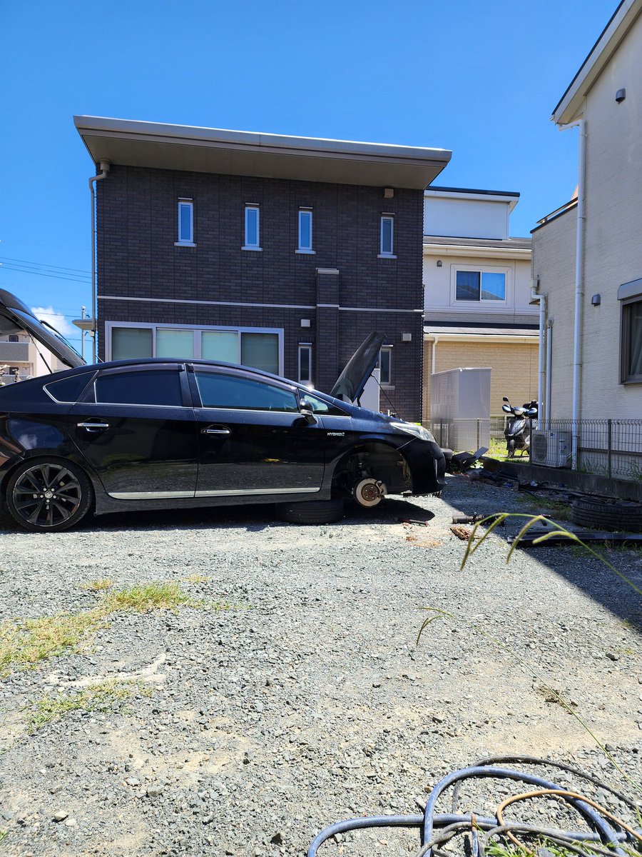 車検戻ししてるけど死ぬ程暑い💦