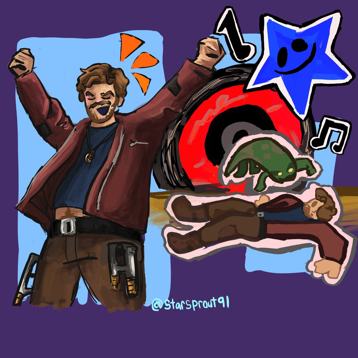 StarSprout91's tweet image. Peter Quill cuz I love him
