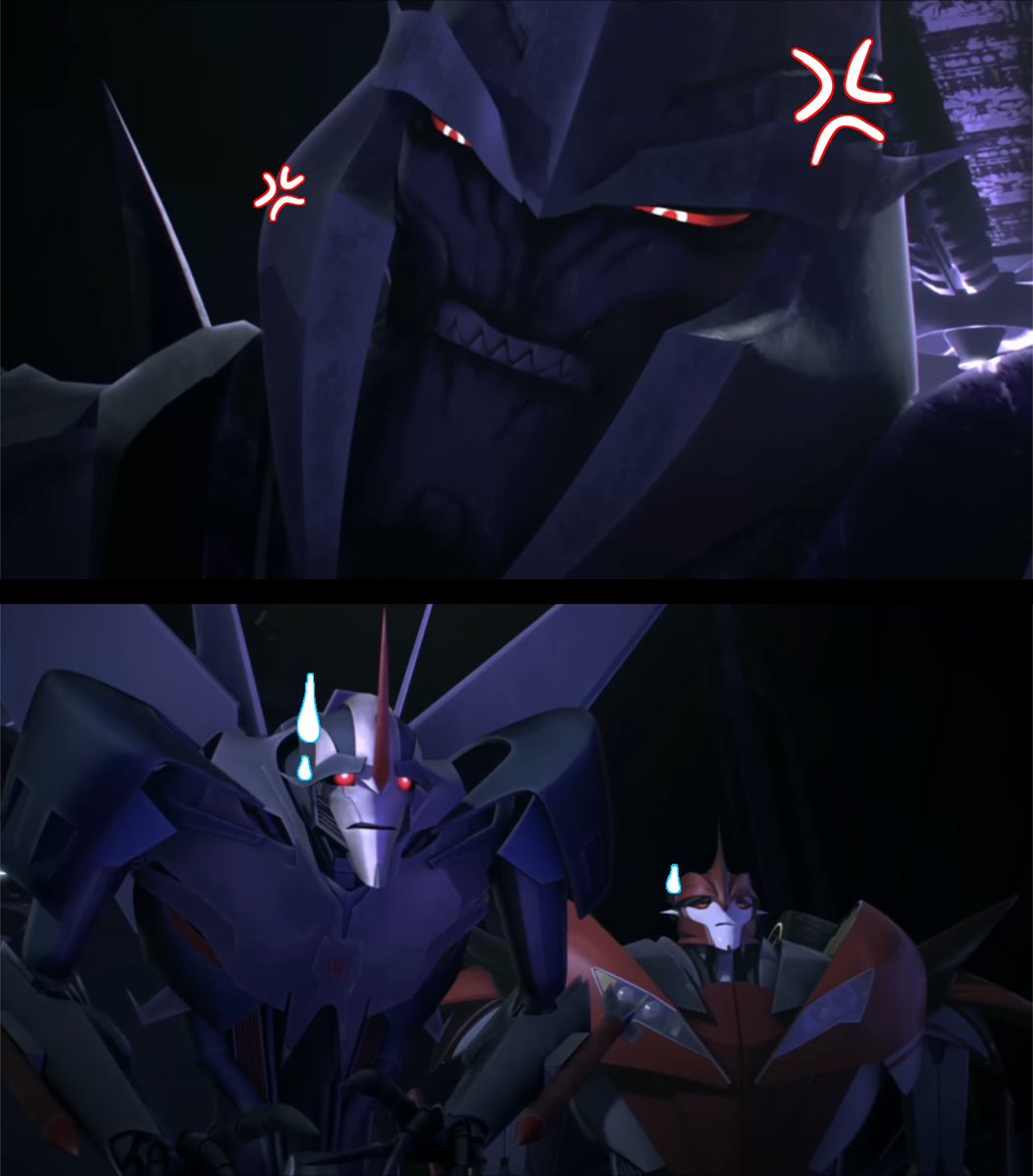 IcedLava1's tweet image. Screenshot redraw of the sillies
#Maccadam #Megatron #Starscream #Knockout #TFP