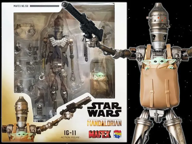 マフェックス No.158 MAFEX IG-11 STAR WARS(スター・ウォーズ) ザ・マンダロリアン 完成品 可動フィギュア メディコム・トイ メディコムトイ MAFEX マフェックス No.158 スター・ウォーズ