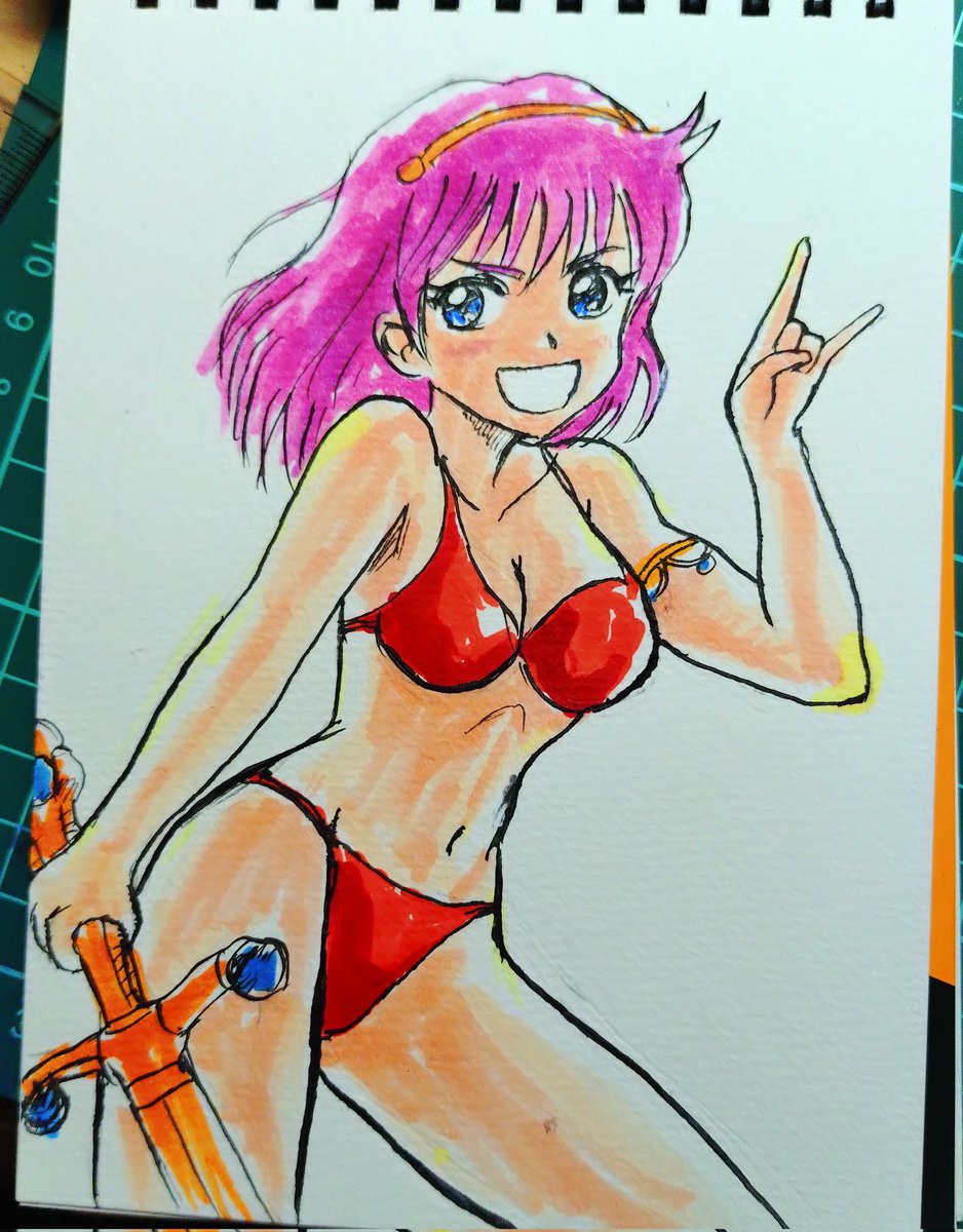 hirosan1911's tweet image. 絵を描く事に行き詰ってる感じです
何のために描くのか? 交友のため? ウケ狙いのため?
何かよくわからなくなっています
こういう時はのんびり別のことをやればいいんでしょうね
たまには恋愛もしてみたいとか思いつつ嫁がいるから無理ですし
画像は過去絵