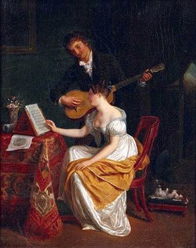 OrpheusL's tweet image. Jean-Augustin #Franquelin (1798-1839)

- The Music Lesson

#musicpaintings #art #26luglio #July26 #26Juillet #26Julio #26Juhlo #26Juli #Buongiorno #goodmorning #BuenosDias #GutenMorgen