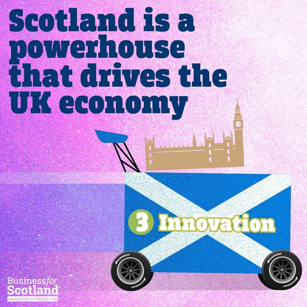 YesTweeddale's tweet image. 🟦 Scotland’s innovations driving the UK economy.
🟪 Scots are beginning to see through the propaganda and realise that 'The Union' is holding Scotland’s growth and wellbeing back.
businessforscotland.com/scotland_is_an…