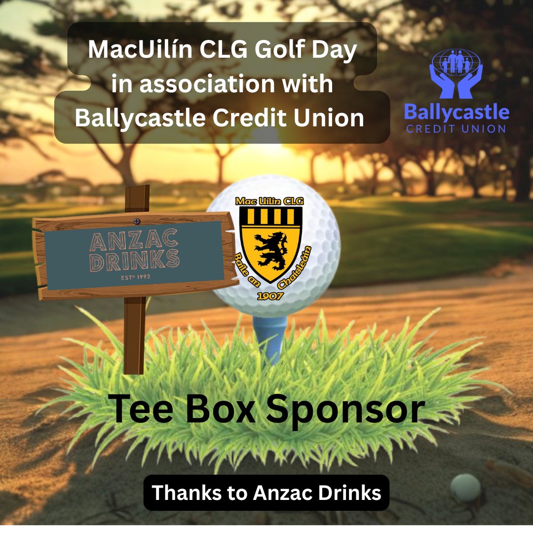⛳Club Golf Day Tee Box Sponsor

<a href="/AnzacDrinks/">Anzac Drinks</a>🍾

Thanks to Anzac Drinks for not only Sponsoring a Tee but also supplying cold refreshments🍺 at the 9th &amp; samples of a new Cream Liqueur🍓 

A leading wholesale drinks distributor &amp; unique brands builder.

#SupportOurSponsors 🖤💛