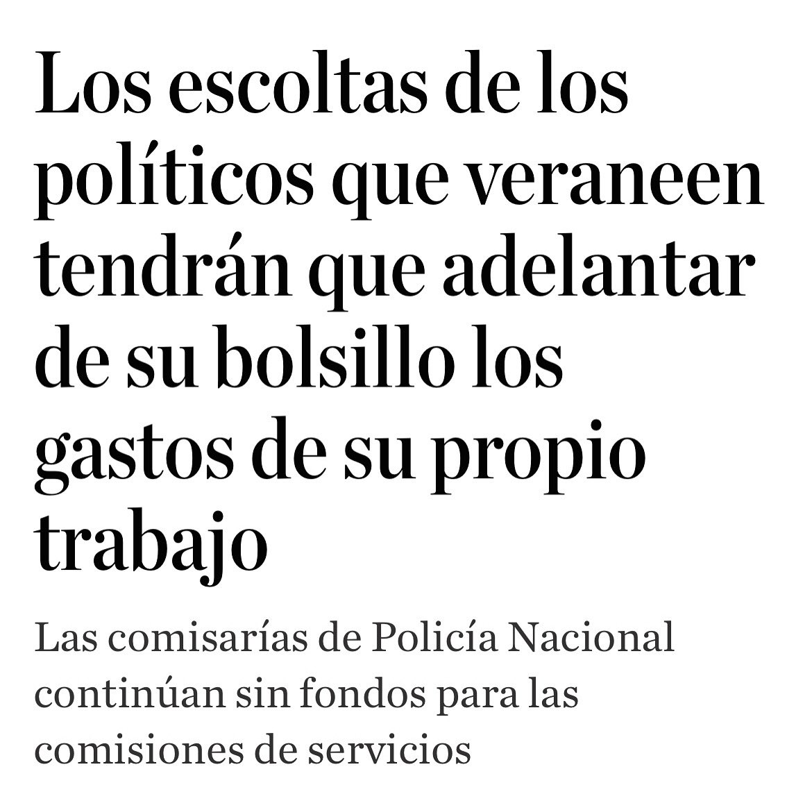 JupolNacional's tweet image. 😵💫Ironías de la vida…
🕸️Dietas obsoletas desde hace más de 20 años que hacen imposible encontrar alojamiento y comida por las cuantías que nos corresponden.
🕳️#policias a los que se les debe dinero de comisiones anteriores y siguen desplazándose para trabajar poniendo dinero…