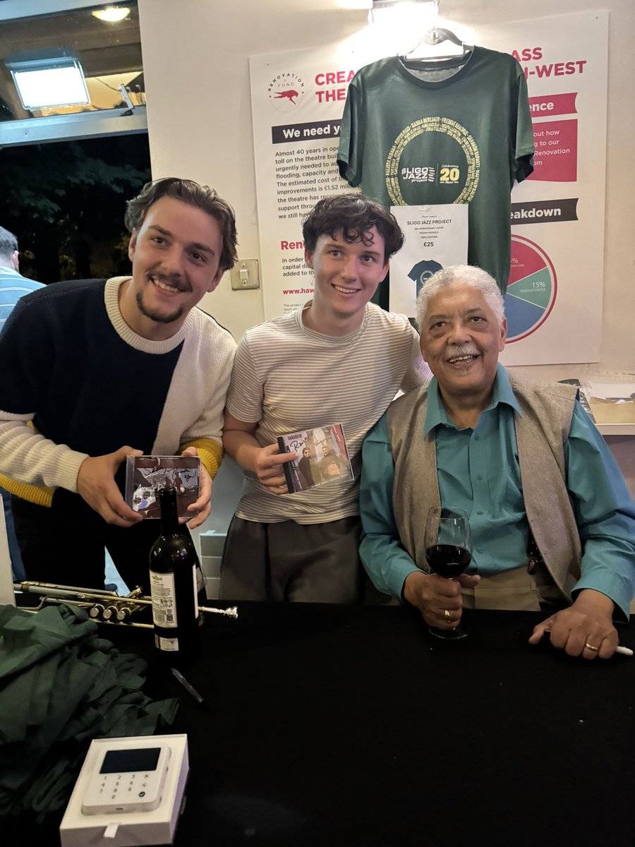 2 days left - It’s been a fabulous week so far for our younger and older jazz community. The most heartening thing as always is the #nurturing of talent that happens here - thank you everyone that helps make this happen <a href="/artscouncil_ie/">The Arts Council / An Chomhairle Ealaíon</a> <a href="/sligococo/">Sligo County Council</a> <a href="/SligoBID/">Sligo BID</a> <a href="/RufusReidMusic/">Rufus Reid</a>