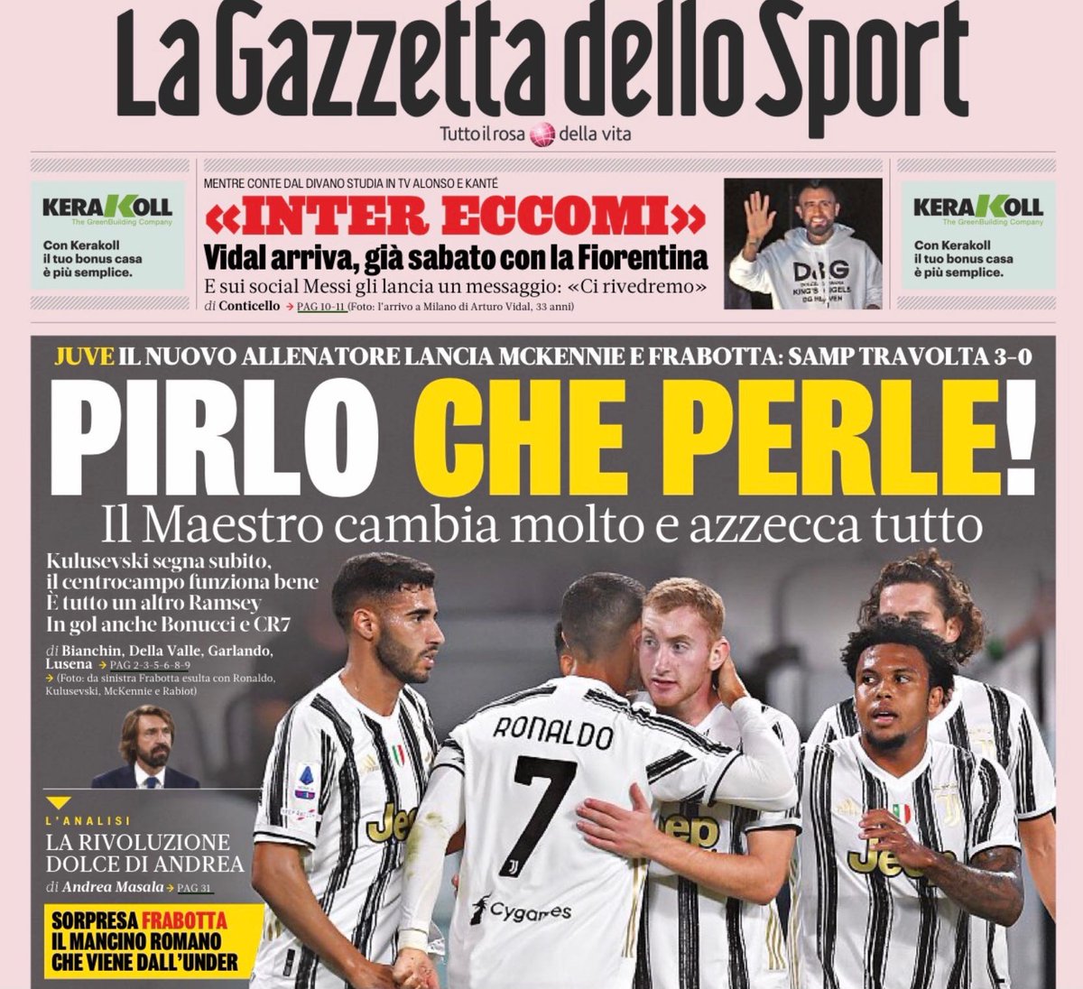 ZZiliani's tweet image. Sic transit gloria mundi: il folle volo di Pirlo, novello Icaro, ieri Predestinato e oggi dimenticato. Doveva essere il Guardiola della Juve, è finito ad allenare in B in Arabia
Quando nell'estate 2020 Agnelli lo portò a sorpresa sulla panchina della Juve, i media scodinzolanti…