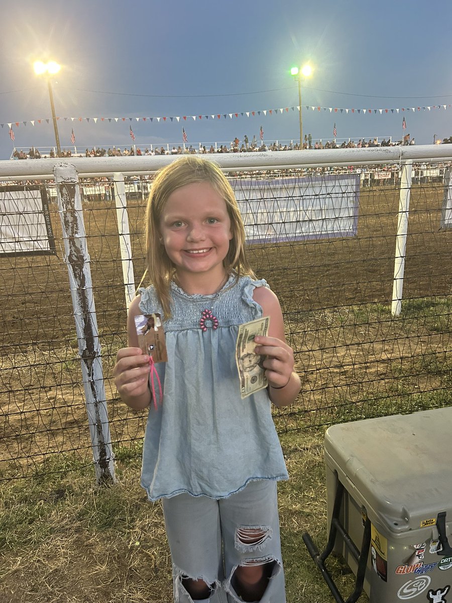 TiffDowell's tweet image. We’ve got a White Deer Rodeo Calf Scramble Champ! #longlivecowgirls