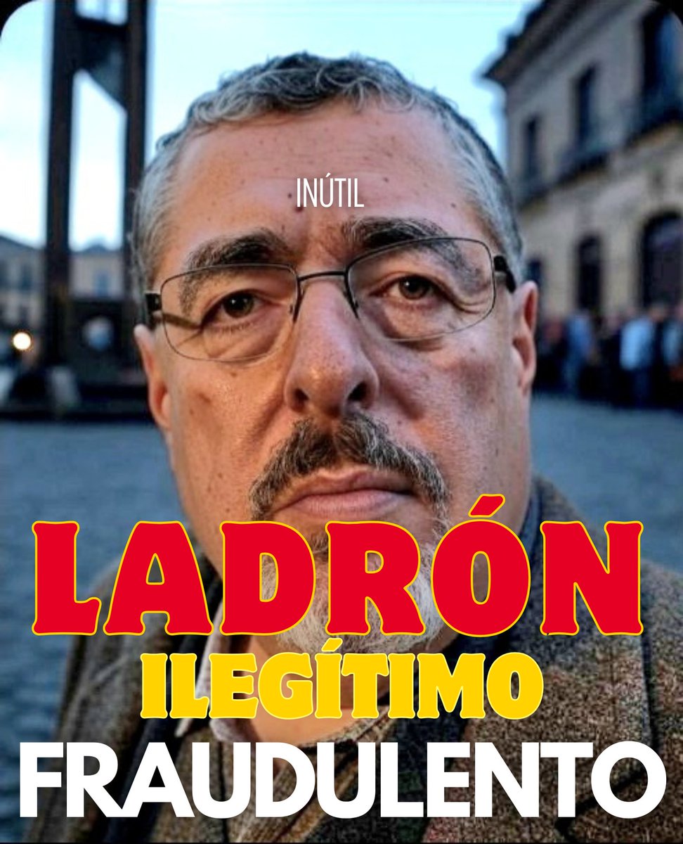 JotaPepeQu's tweet image. Por favor NO TE CONFUNDAS...
Arévalo NO es el presidente de Guatemala, por eso hay que llamar las cosas por su nombre.
👉🏼 ARÉVALO solo es UN USURPADOR
Con la izquierda NI PARA SALUDAR
GUATEMALA ES PRIMERO ☝🏼🇬🇹
Pd. También es un inútil