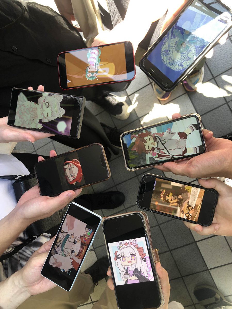 Rimy_VRC's tweet image. とりあえず喫茶の人達と昼ごはん〜