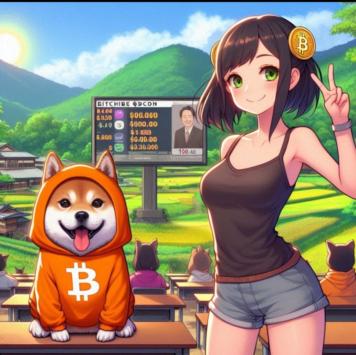 Its only a matter of time that dog reached 30b.

When that happens. All of non dog believer will cry.

"WHY did i miss this"
"DOG goes from 100m and 1b mcap for a year"

FCK YEAH
CONVICTION! 
#Bitcoin #DOG