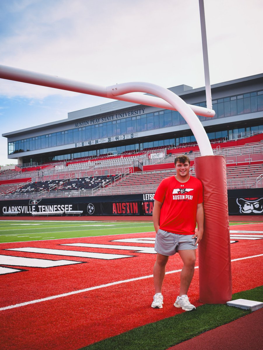SarahSurber56's tweet image. We love visiting APSU as much as we can! Making &amp;amp; adding memories in preparation for next year! @GovsFB @AlecSurber  @CoachGehl  
Go Govs ❤️🖤👌🏼🏈