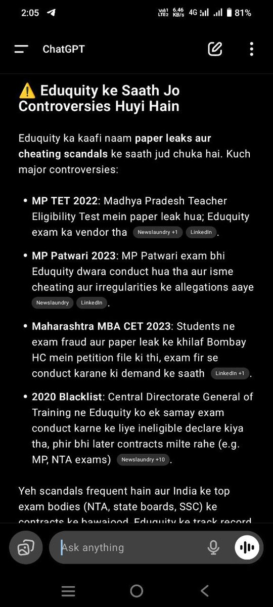 देखिए देखिए SSC ने रिफॉर्म किया या डिफॉर्म किया। अब तक का सबसे निचले स्तर पर SSC आयोग। ना सेंटर सही ना इनविजिलेटर सही। क्या कर रही है SSC? <a href="/RahulGandhi/">Rahul Gandhi</a> सर कुछ करेंगे आप हमारे लिए? 
#SSCVendorFailure #SSCMisManagement