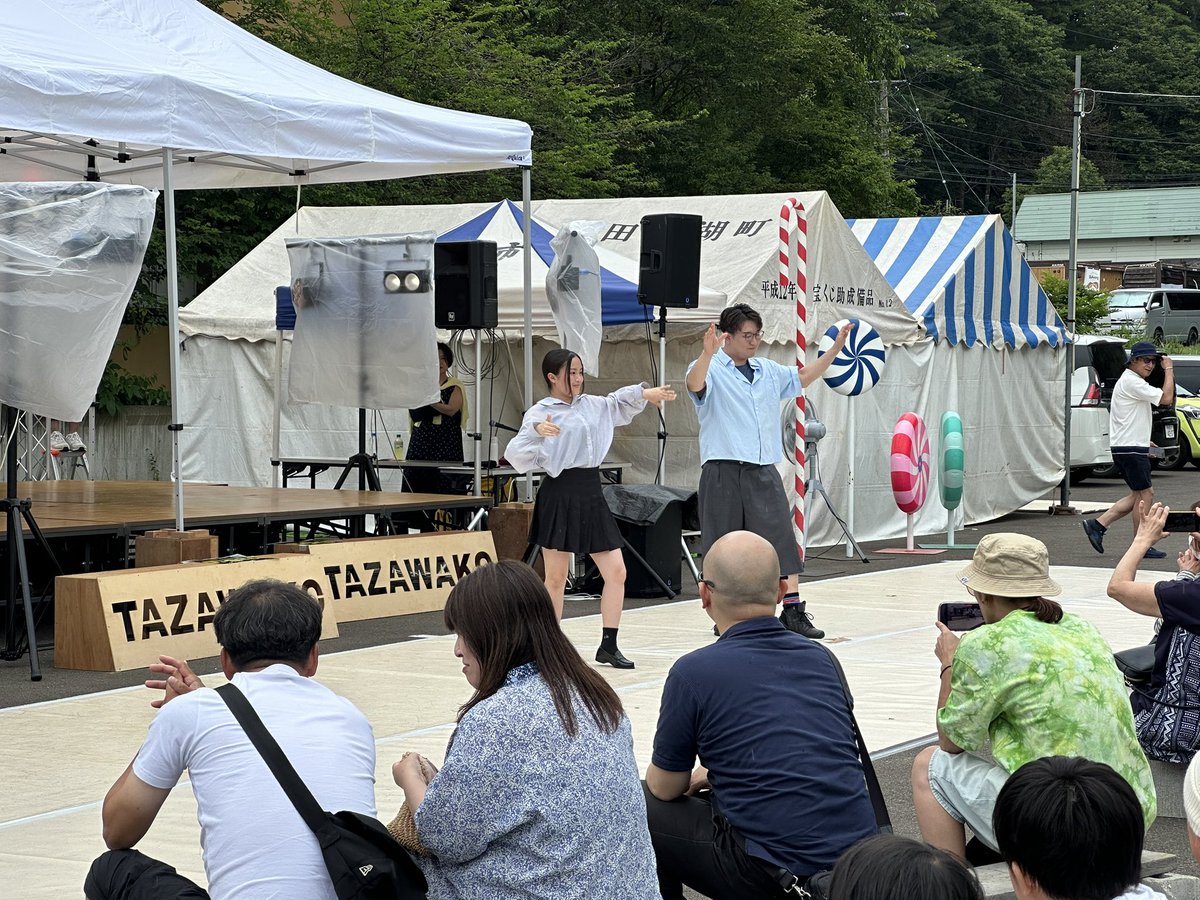 tazawako's tweet image. 【M’sスポーツクラブ K-POPダンススクール】
大人気「K-POP」の音楽を使ったダンスを披露♪
#423m
#仙北市
#田沢湖
#たざわ湖龍神まつり
