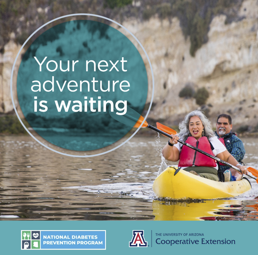 UArizonaDPP's tweet photo. Sign up for CDC's National Diabetes Prevention Program lifestyle change program. Discover how to make changes that help prevent or delay type 2 diabetes, like getting outside to enjoy the things that make summer special. Learn more at https://t.co/AE5BLHmxEC! https://t.co/6UkdNif1Dh