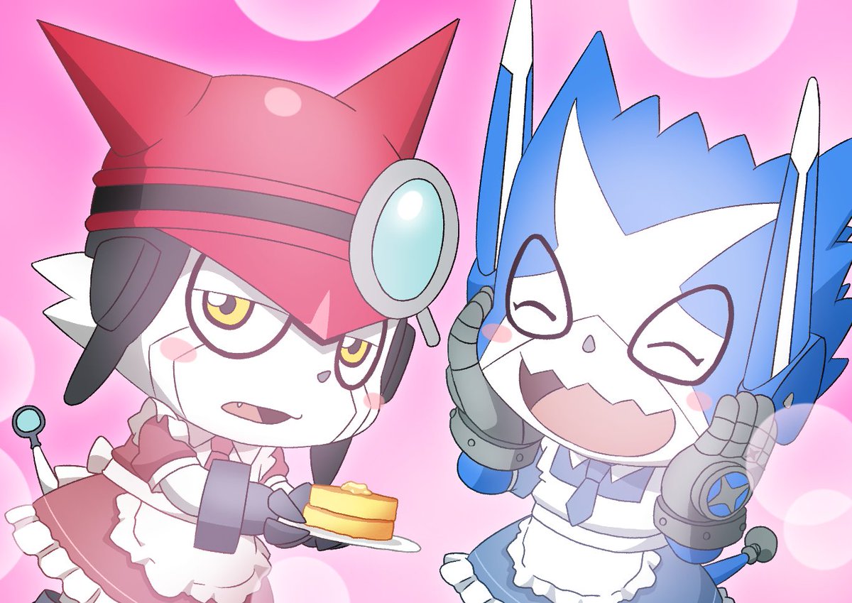 Yuduru_NORMAL's tweet image. やっぱアプモンは着せかえさせたくなっちゃう可愛さしてるなぁ~
ヘッドドレスつけたかったけど
頭の形が特殊だったので
敢えてつけませんでした💦