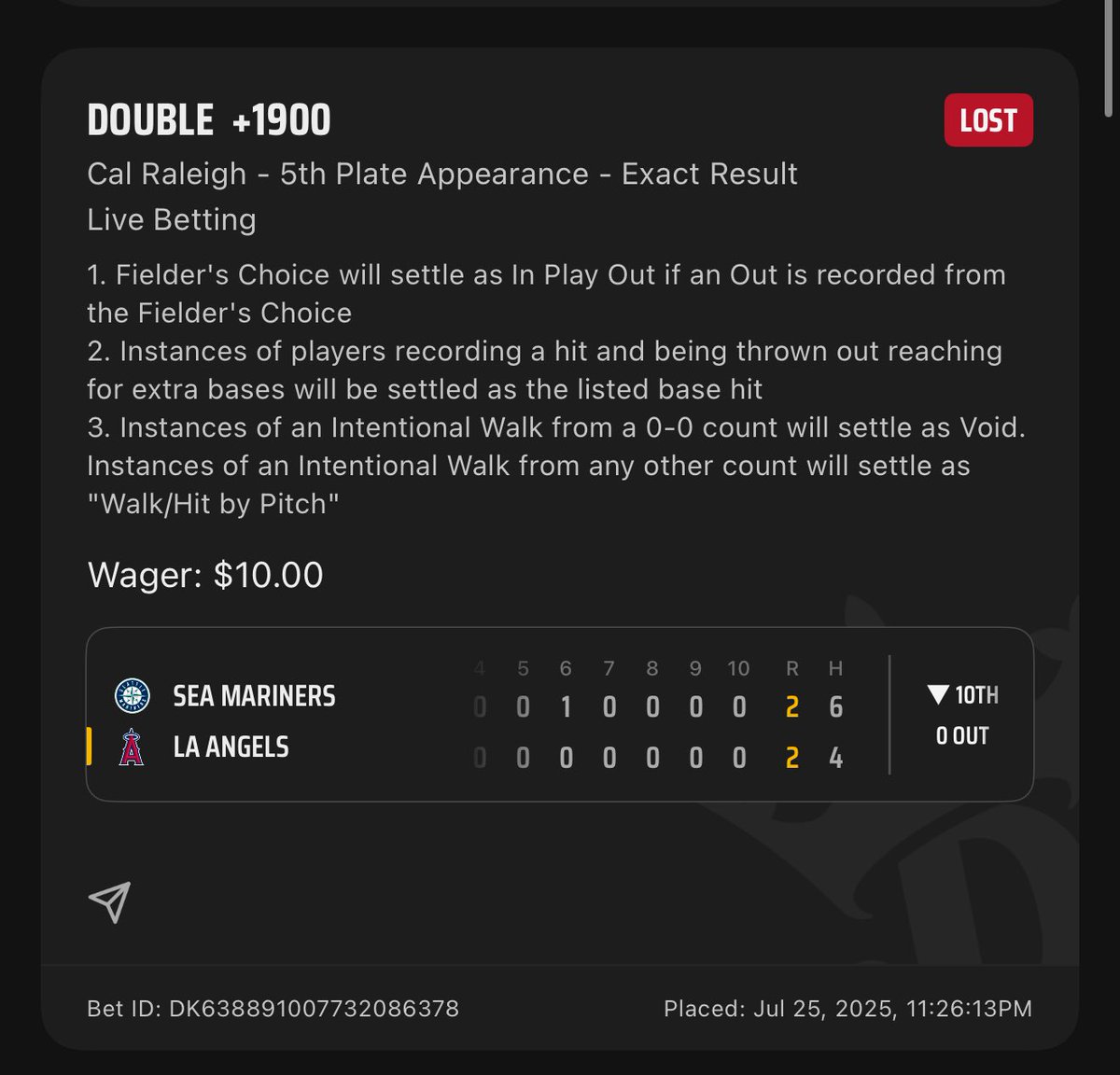 NickyO (@hockeyparlay) on Twitter photo My new enemy in Raleigh. What a fucking pos, just watched strike 3 right down the middle 🤣🤣🤣 <a href="/Mariners/">Seattle Mariners</a> My new enemy in Raleigh. What a fucking pos, just watched strike 3 right down the middle 🤣🤣🤣 <a href="/Mariners/">Seattle Mariners</a>