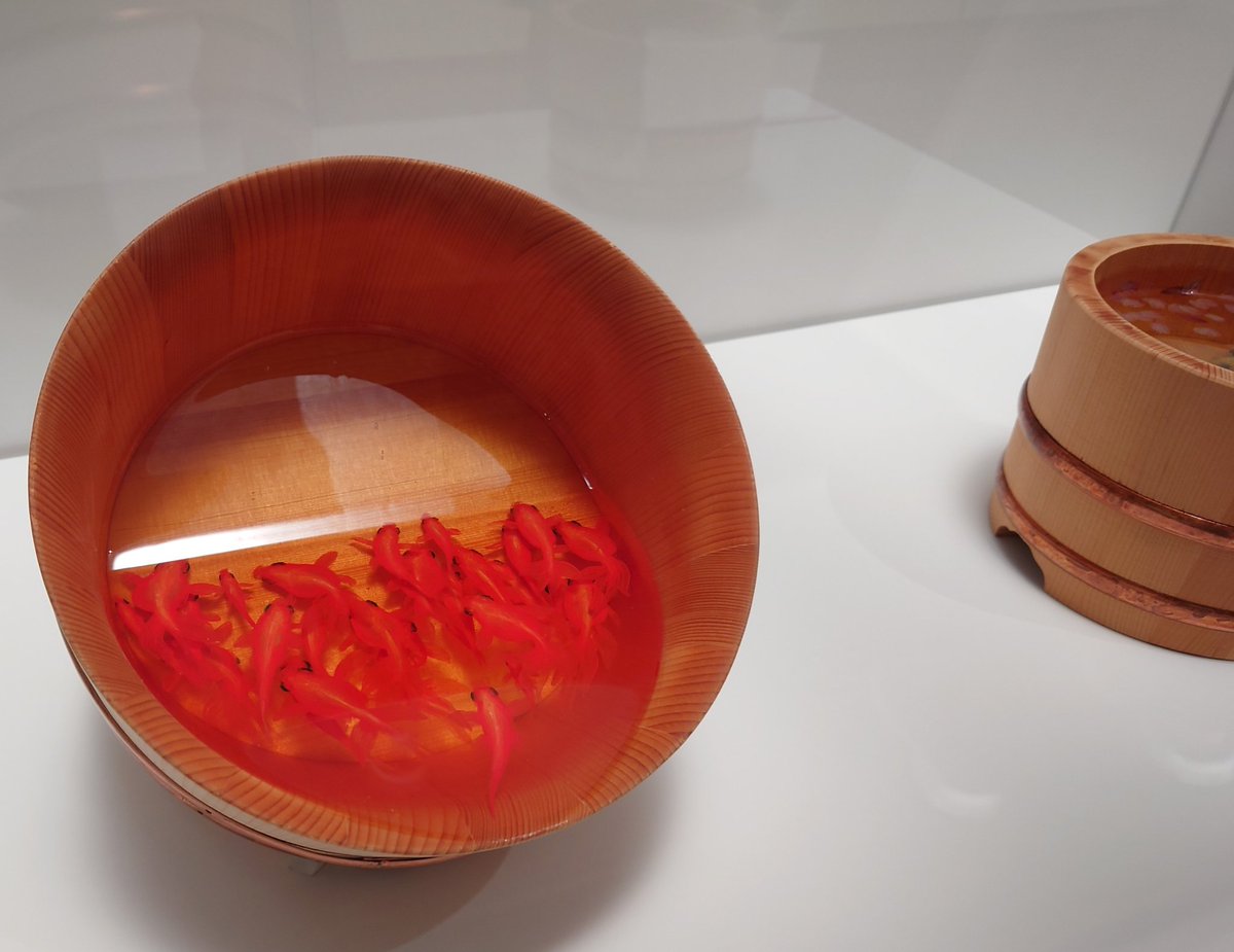 Kazukoko_I's tweet image. 深堀隆介展に行きました〜✨
