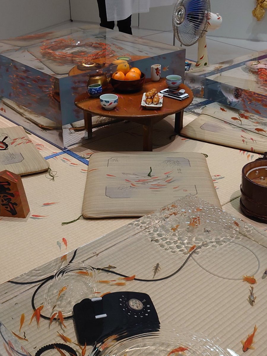 Kazukoko_I's tweet image. 深堀隆介展に行きました〜✨