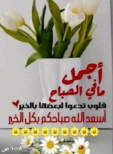 لا شيء أجملَ منَ الصباحِ في جمالهِ ورقته
إلا الارواحَ التي تسكب الحب حروفاً عَذبة
تتسللُ إلى قلوبنَا المنهكة فتملأهَـا إشراقاً وجَمالاً
مااروع أن نبدأ صباحاتنا بأشخَاص 
ينثرون شذى النقاء والمودةكحباتِ المطرِ التي تبعثُ الخير وتزهـرُ الـوردَ
فسلاما لمن يزرعون الورود في حدائق الروح