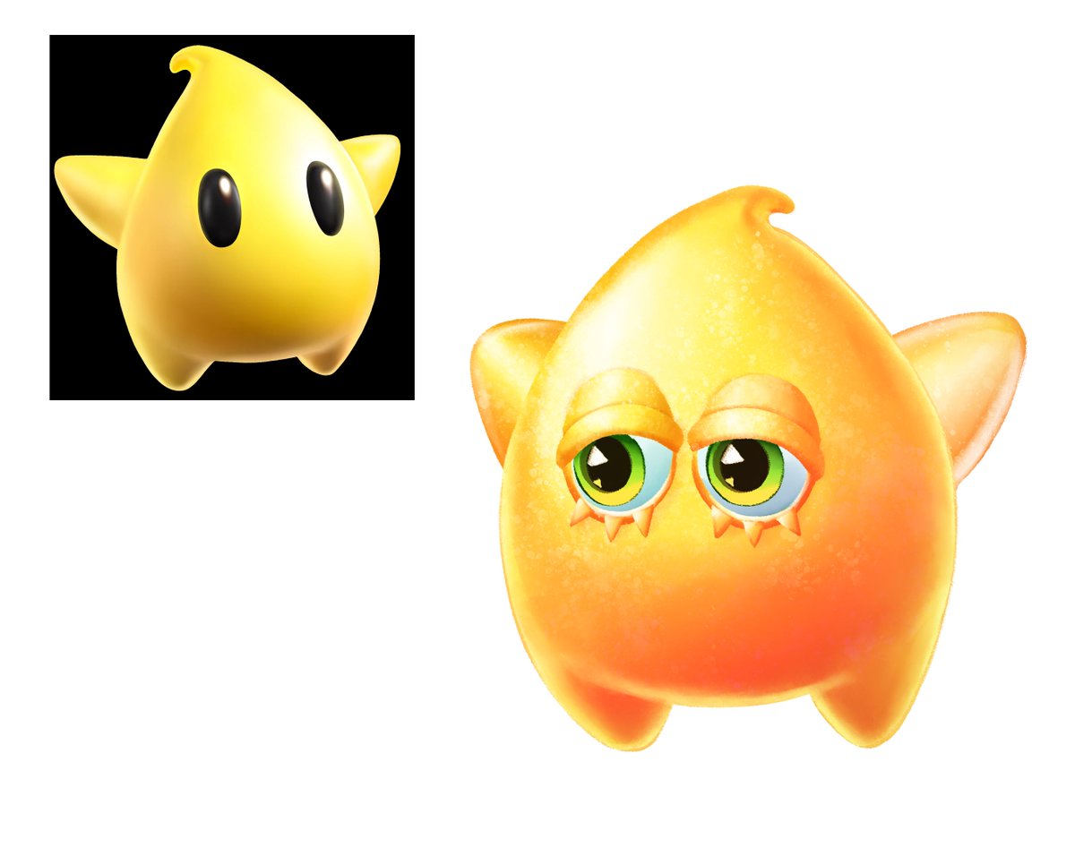 This but if Lumas were in a DK game instead of Mario