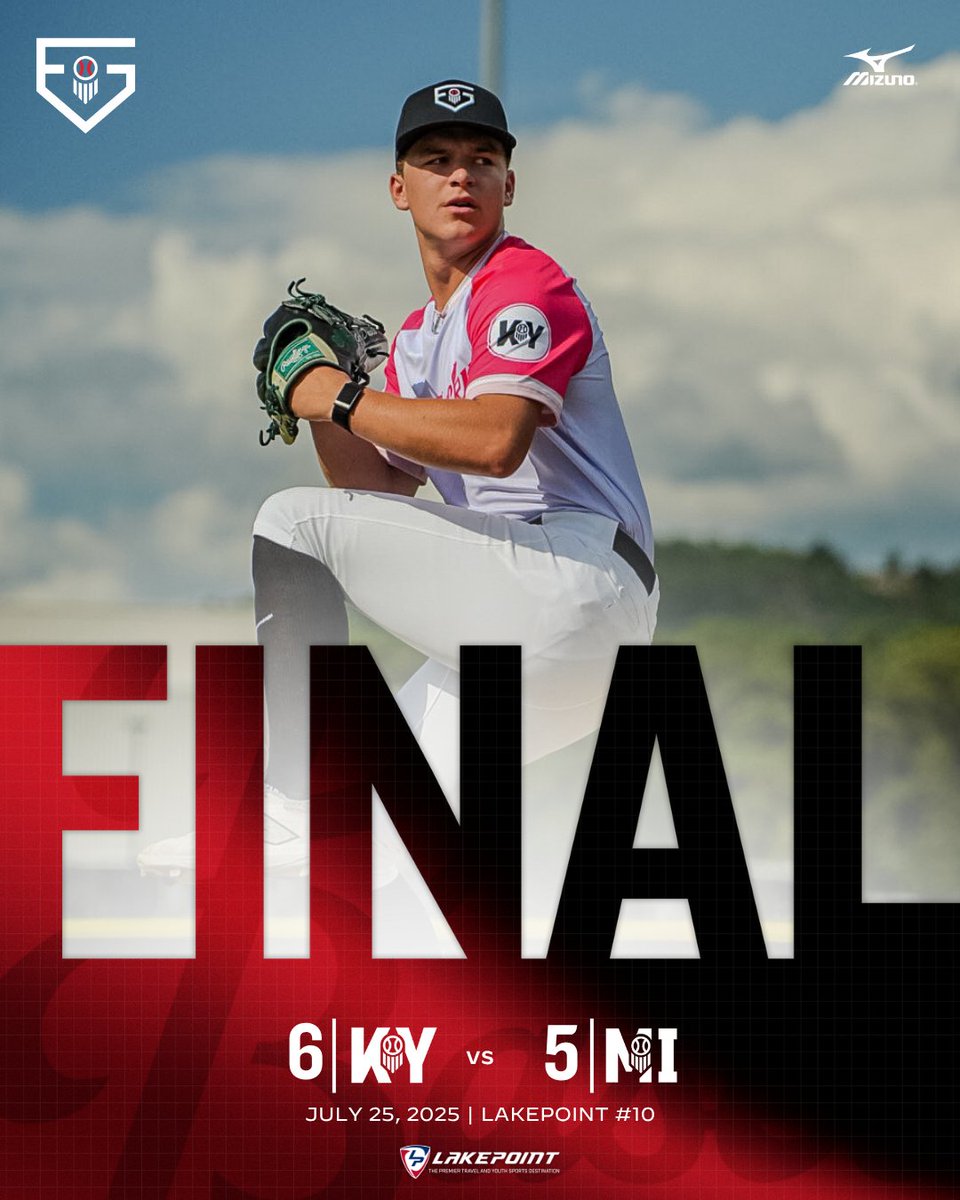 Prep Baseball Kentucky (@prepbaseballky) on Twitter photo 🚨 FINAL 🚨
Kentucky 6, Michigan 5
#TeamKY bounces back with a big time W in a back-and-forth game 2! Back at it again tomorrow afternoon against <a href="/PrepBaseballOH/">Prep Baseball Ohio</a> at 3:00pm on Field #12!
#PBFG25 || <a href="/prepbaseball/">Prep Baseball</a> 🚨 FINAL 🚨
Kentucky 6, Michigan 5
#TeamKY bounces back with a big time W in a back-and-forth game 2! Back at it again tomorrow afternoon against <a href="/PrepBaseballOH/">Prep Baseball Ohio</a> at 3:00pm on Field #12!
#PBFG25 || <a href="/prepbaseball/">Prep Baseball</a>