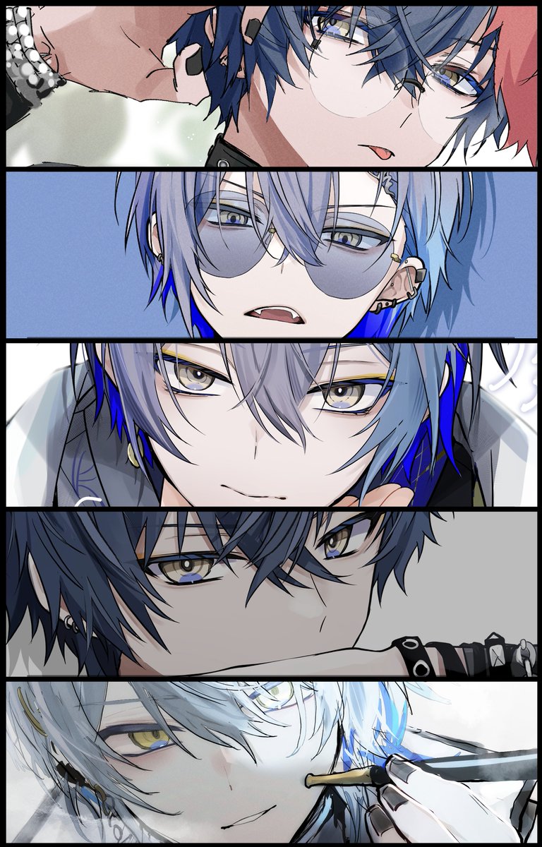 # リプきたキャラの～のやつで小柳ロウさんありましたが、サブ垢でめちゃくちゃ描いてるので過去絵で失礼します。 