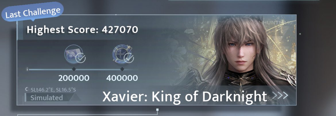 NemT1016's tweet image. I don’t know what they are feeding those mob wanderers in Xavier’s King of Darknight Endless Challenge but this was much tougher than expected but he made it happen. #Xavier #KingXavier